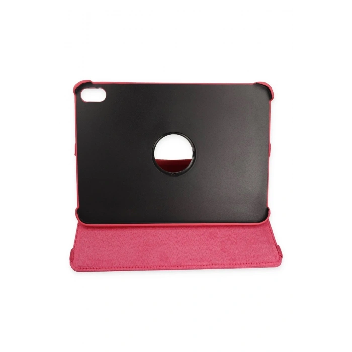 Durukar®  iPad 2022 10.9 (10.nesil) Kılıf 360 Tablet Deri Kılıf - Pembe