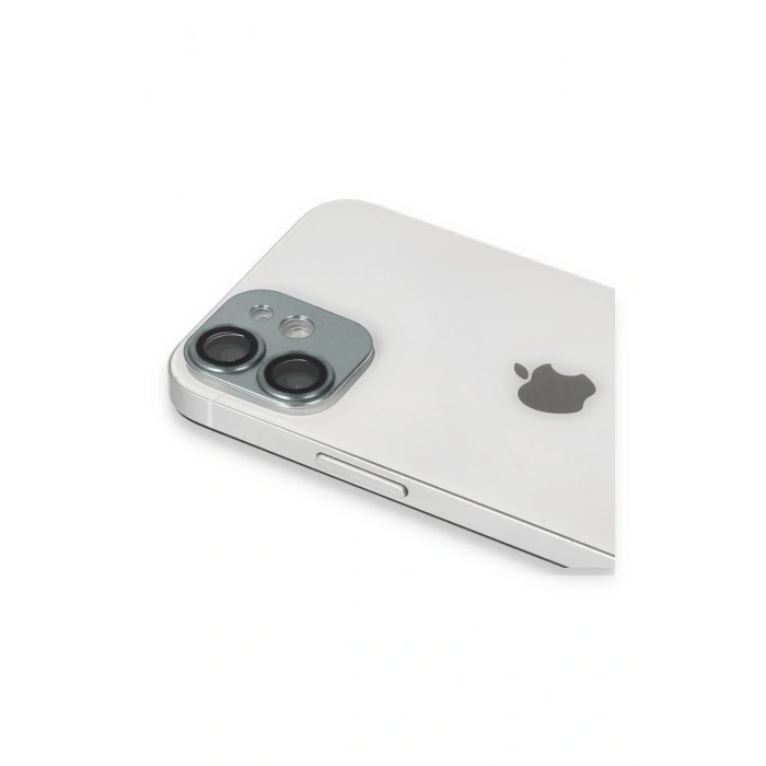 Durukar®  iPhone 11 Pers Alüminyum Kamera Lens - Yeşil