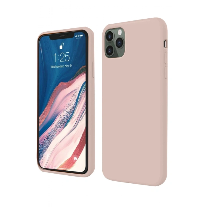 Durukar®  iPhone 11 Pro Kılıf First Silikon - Rose Gold
