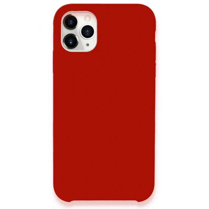 Mey İthalat®  iPhone 11 Pro Kılıf Lansman Legant Silikon - Kırmızı