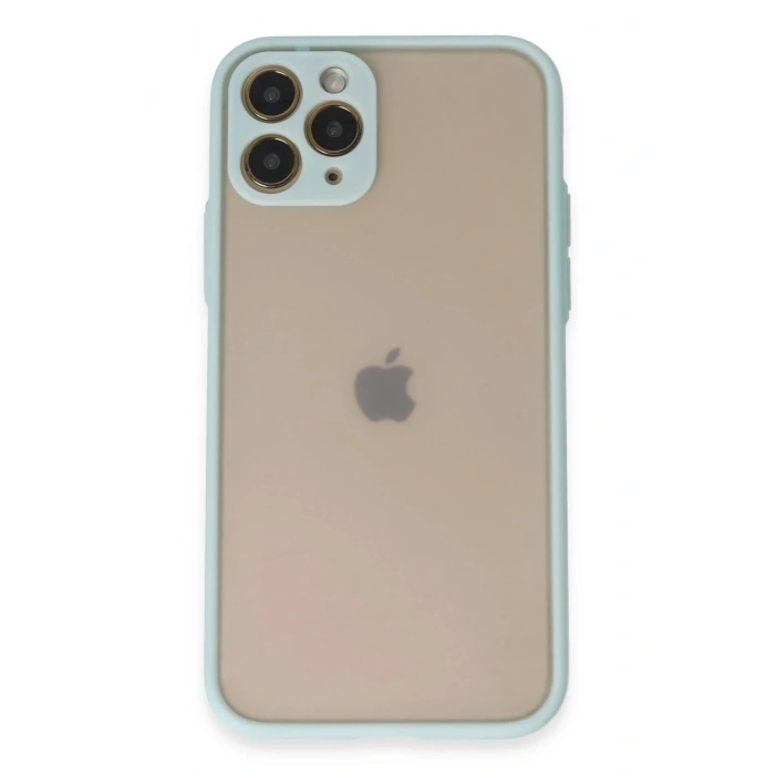 Durukar®  iPhone 11 Pro Kılıf Montreal Silikon Kapak - Turkuaz