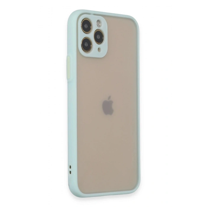 Durukar®  iPhone 11 Pro Kılıf Montreal Silikon Kapak - Turkuaz