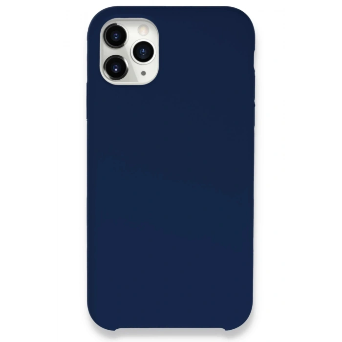 Durukar®  iPhone 11 Pro Max Kılıf Lansman Legant Silikon - Lacivert