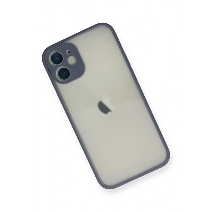 Durukar®  iPhone 11 Pro Max Kılıf Montreal Silikon Kapak - Gri