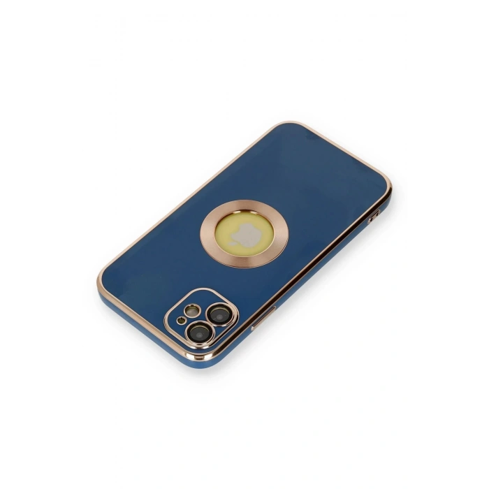 Durukar®  iPhone 12 Kılıf Store Silikon - Mavi