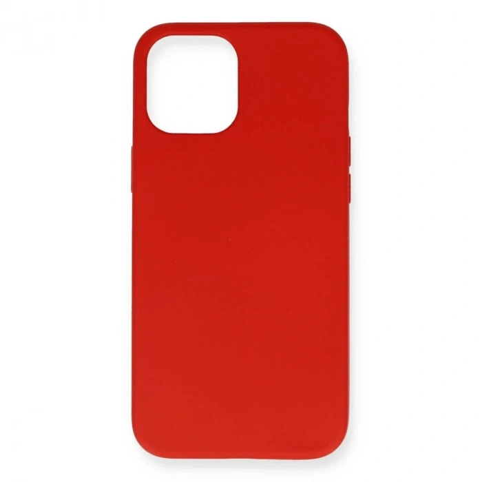 Durukar®  iPhone 12 Mini Kılıf Nano içi Kadife Silikon - Kırmızı