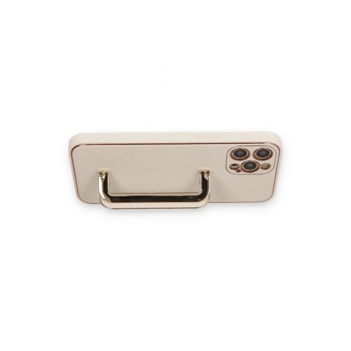 Durukar®  iPhone 12 Pro Kılıf Coco Elit Kapak - Gold