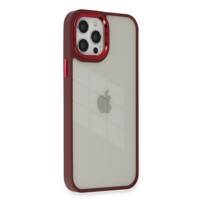 Durukar®  iPhone 12 Pro Max Kılıf Dora Kapak - Kırmızı