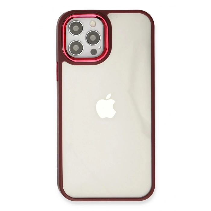 Durukar®  iPhone 12 Pro Max Kılıf Dora Kapak - Kırmızı