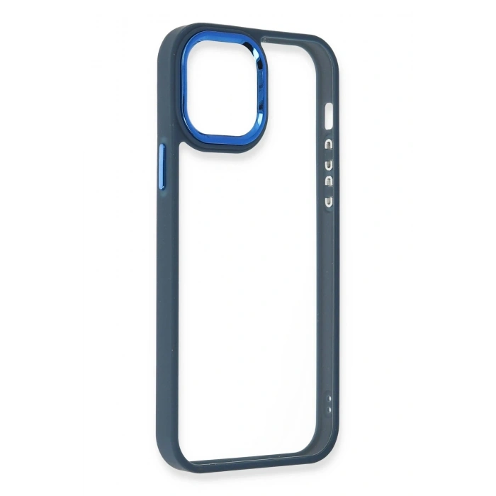 Durukar®  iPhone 12 Pro Max Kılıf Dora Kapak - Mavi