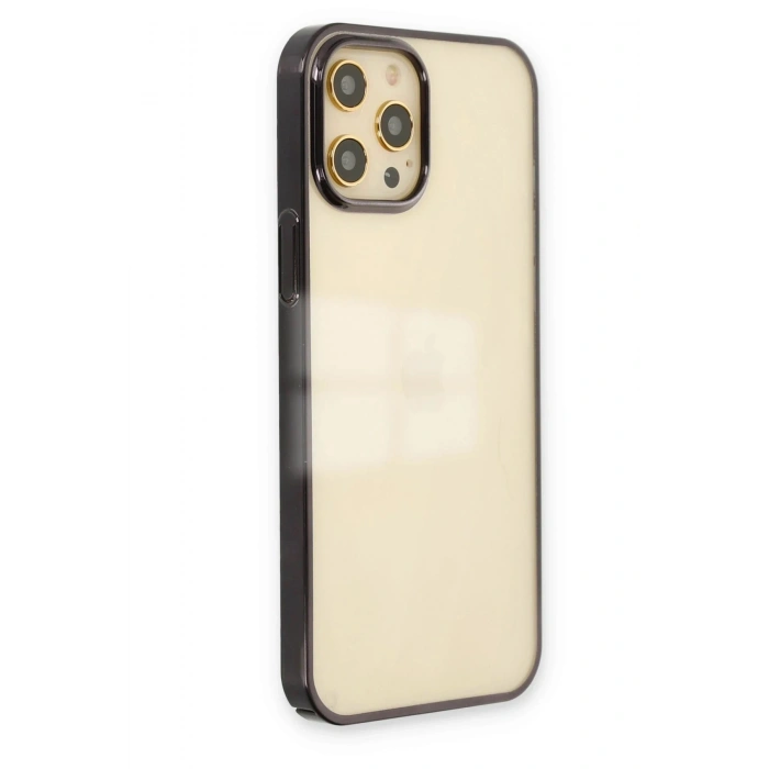 Durukar®  iPhone 12 Pro Max Kılıf Element Silikon - Siyah