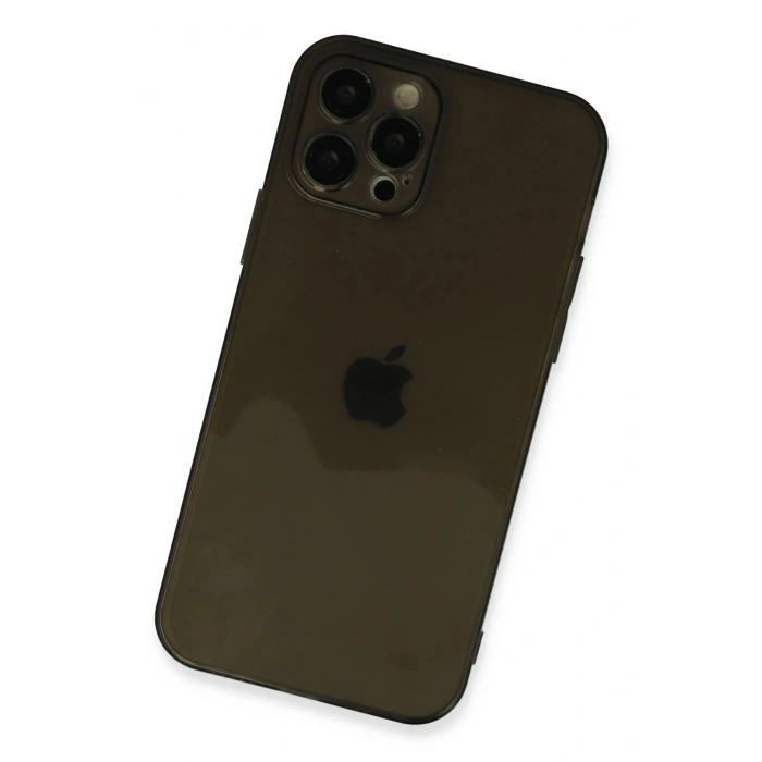 Durukar®  iPhone 12 Pro Max Kılıf Fly Lens Silikon - Siyah