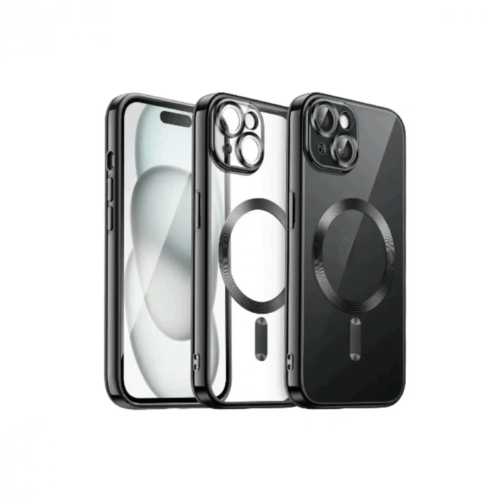 Durukar®  iPhone 13 Kılıf Kross Magneticsafe Kapak - Siyah