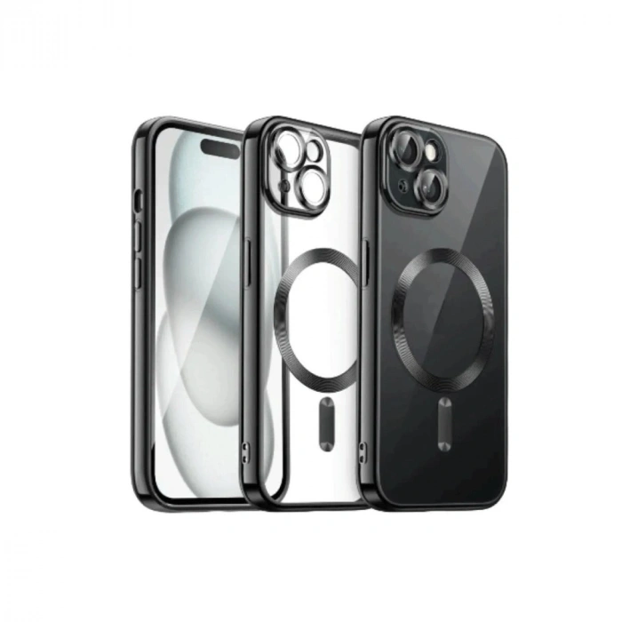 Durukar®  iPhone 13 Kılıf Kross Magneticsafe Kapak - Siyah