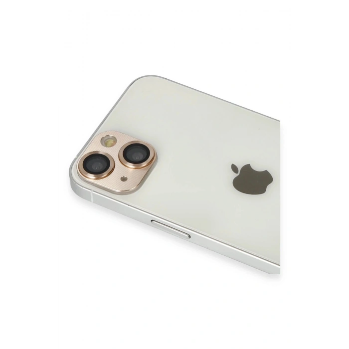Durukar®  iPhone 13 Pers Alüminyum Kamera Lens - Gold
