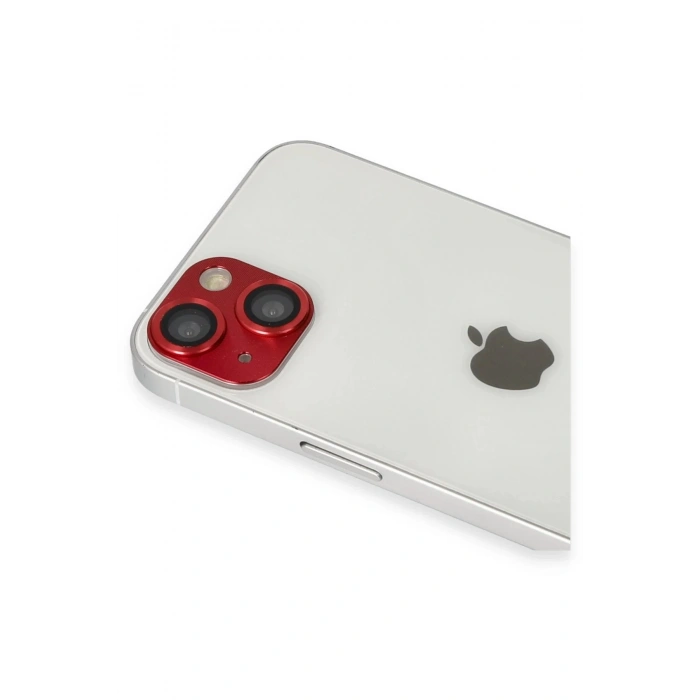 Durukar®  iPhone 13 Pers Alüminyum Kamera Lens - Kırmızı