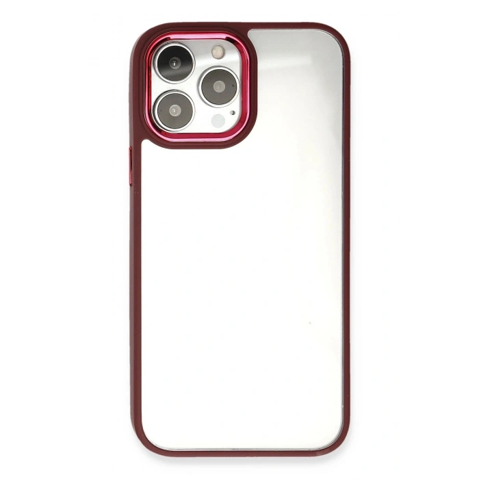 Durukar®  iPhone 13 Pro Kılıf Dora Kapak - Kırmızı