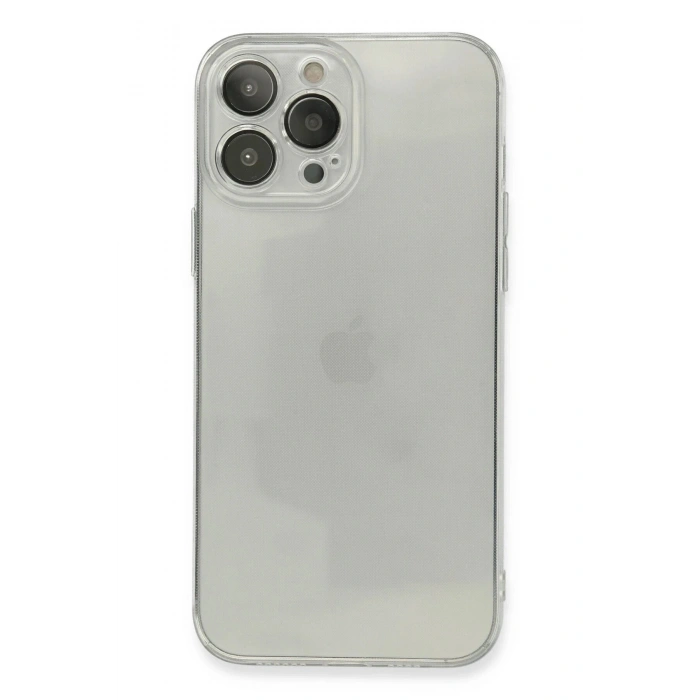 Durukar®  iPhone 13 Pro Kılıf Fly Lens Silikon - Şeffaf