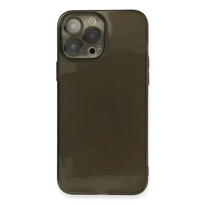 Durukar®  iPhone 13 Pro Kılıf Fly Lens Silikon - Siyah