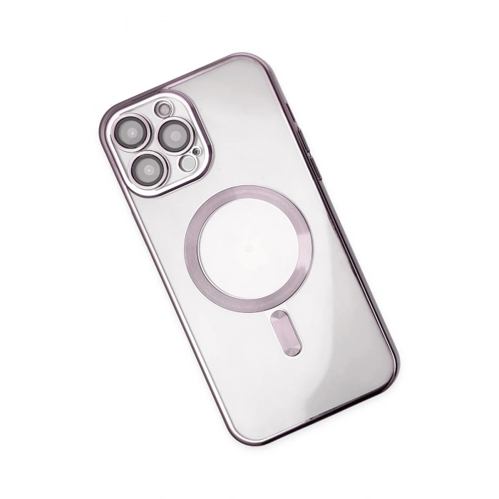 Durukar®  iPhone 13 Pro Kılıf Kross Magneticsafe Kapak - Mor