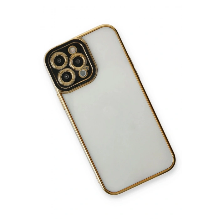 Durukar®  iPhone 13 Pro Kılıf Liva Lens Silikon - Siyah
