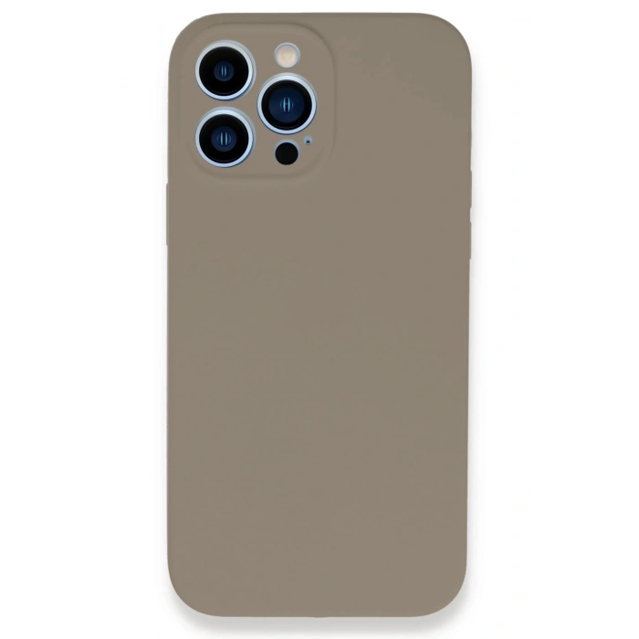 Durukar®  iPhone 13 Pro Max Kılıf Lansman Legant Silikon - Bej