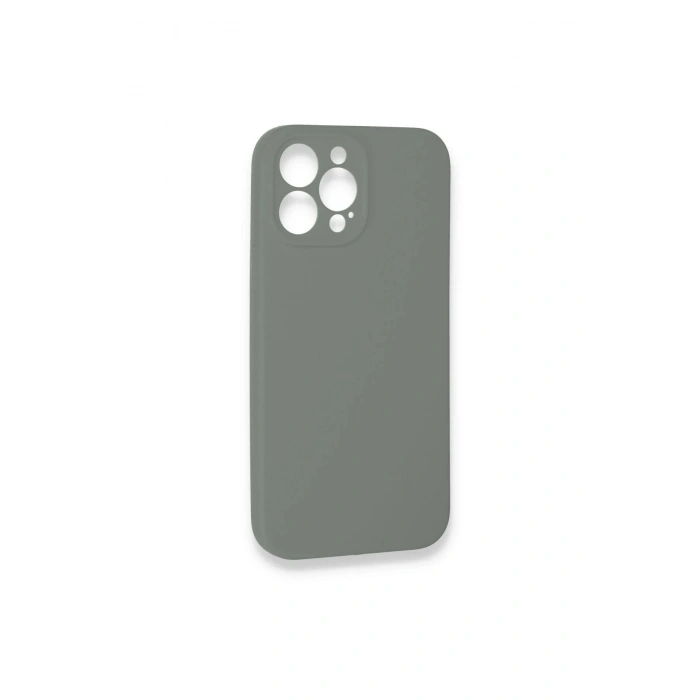 Durukar®  iPhone 13 Pro Max Kılıf Lansman Legant Silikon - Gri