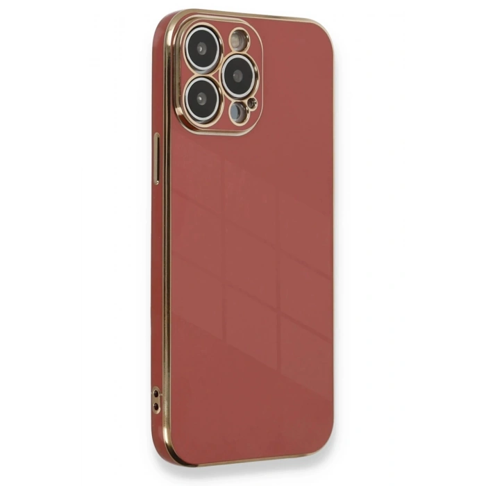 Durukar®  iPhone 13 Pro Max Kılıf Volet Silikon - Kırmızı