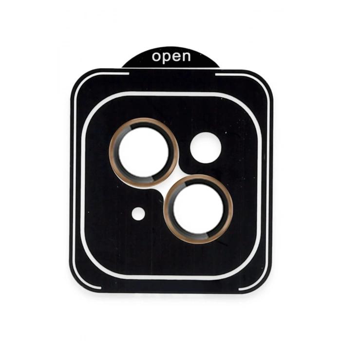 Durukar®   iPhone 13 PVD Metal Kamera Lens - Gold