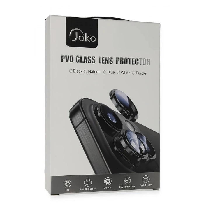 Durukar®   iPhone 13 PVD Metal Kamera Lens - Natural Grey
