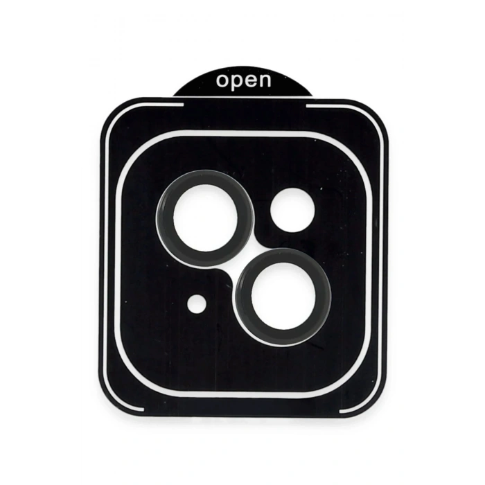 Durukar®   iPhone 13 PVD Metal Kamera Lens - Siyah