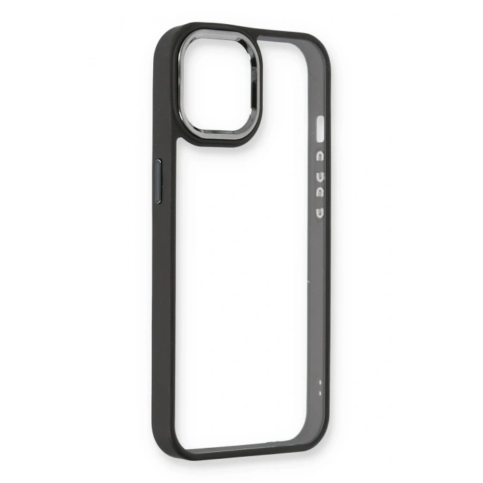 Mey İthalat®  iPhone 14 Plus Kılıf Dora Kapak - Siyah