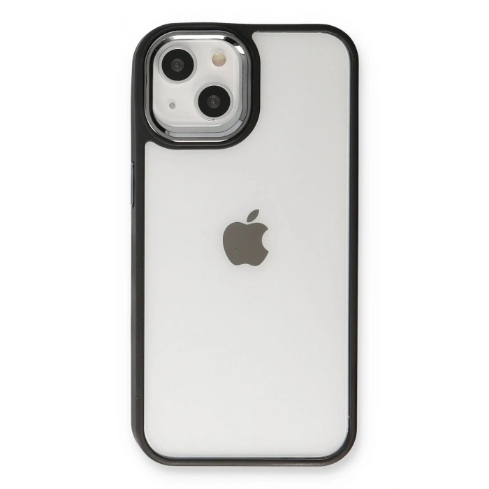 Mey İthalat®  iPhone 14 Plus Kılıf Dora Kapak - Siyah