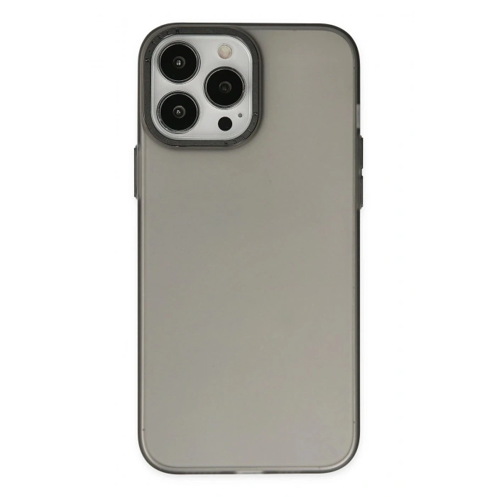 Durukar®  iPhone 14 Pro Kılıf Modos Metal Kapak - Siyah