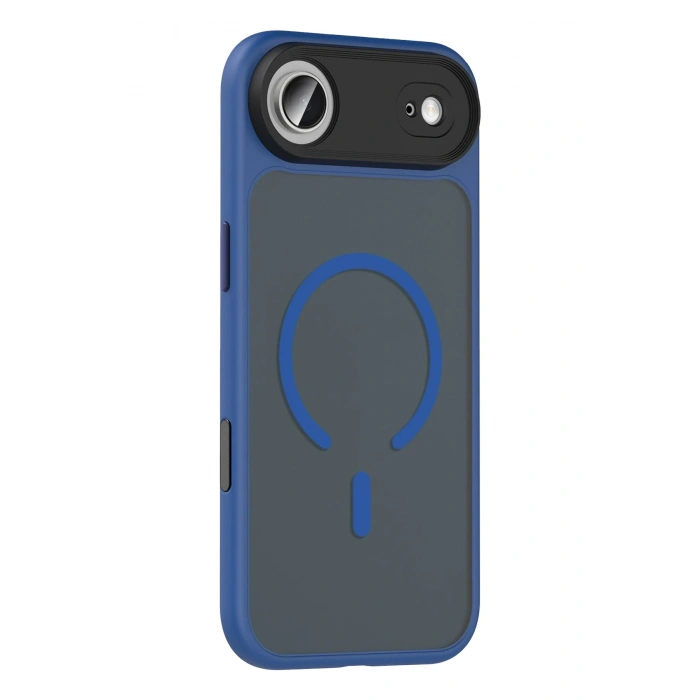 Durukar®   iPhone 17 Air Megane Magsafe Kapak - Lacivert