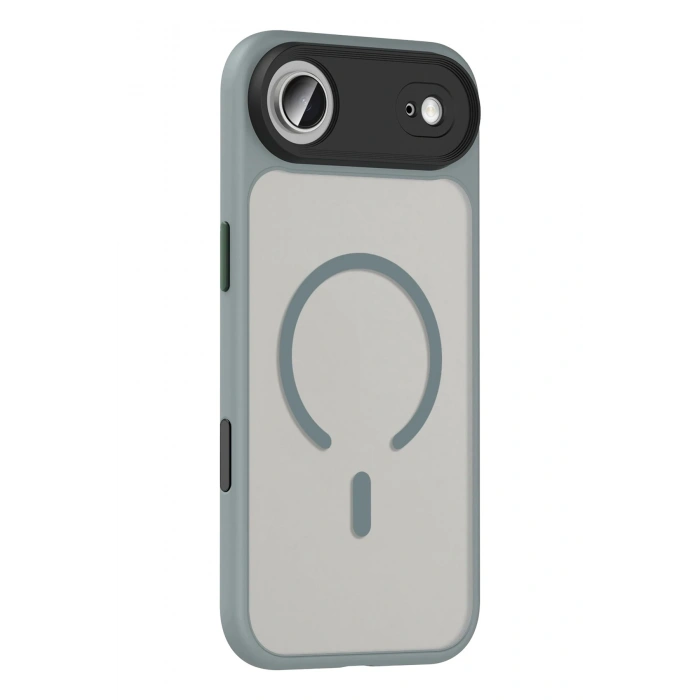 Durukar®   iPhone 17 Air Megane Magsafe Kapak - Titan Gri