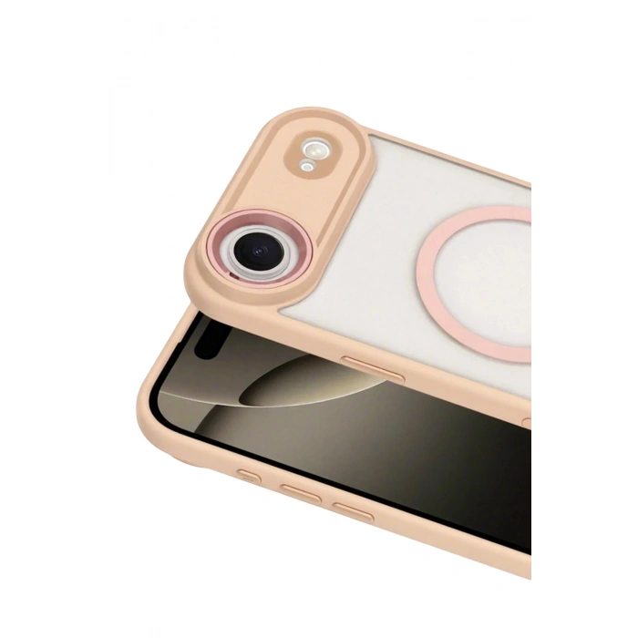 Durukar®   iPhone 17 Air Terea Magsafe Kapak - Pembe