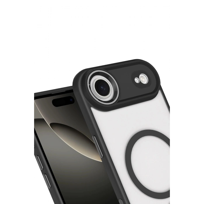 Durukar®   iPhone 17 Air Terea Magsafe Kapak - Siyah