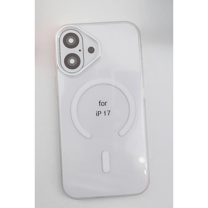 Durukar®   iPhone 17 PC Blank Magsafe Kapak - Şeffaf