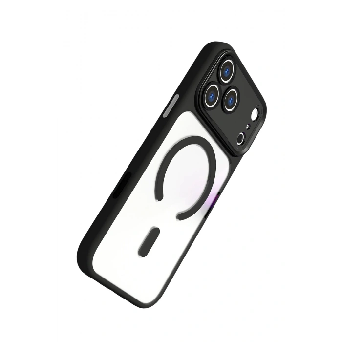 Durukar®   iPhone 17 Pro Max Hazar Magsafe Kapak - Siyah
