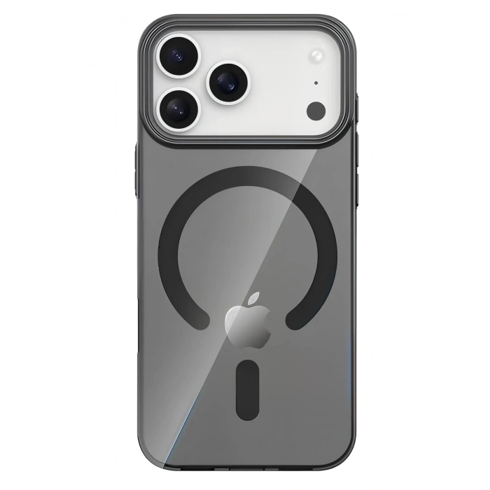 Durukar®   iPhone 17 Pro Max PC Blank Magsafe Kapak - Siyah