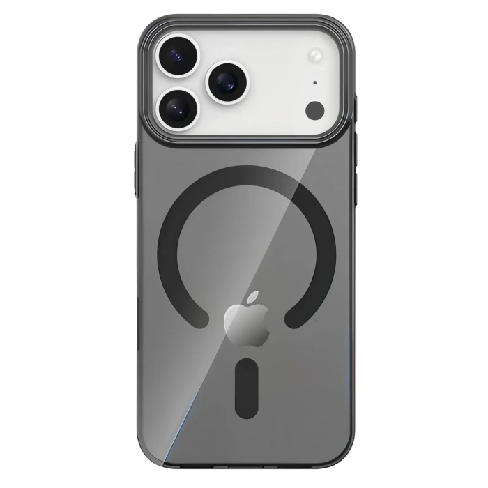 Durukar®   iPhone 17 Pro Max PC Blank Magsafe Kapak - Siyah