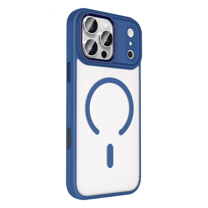 Durukar®   iPhone 17 Pro Max Terea Magsafe Kapak - Lacivert