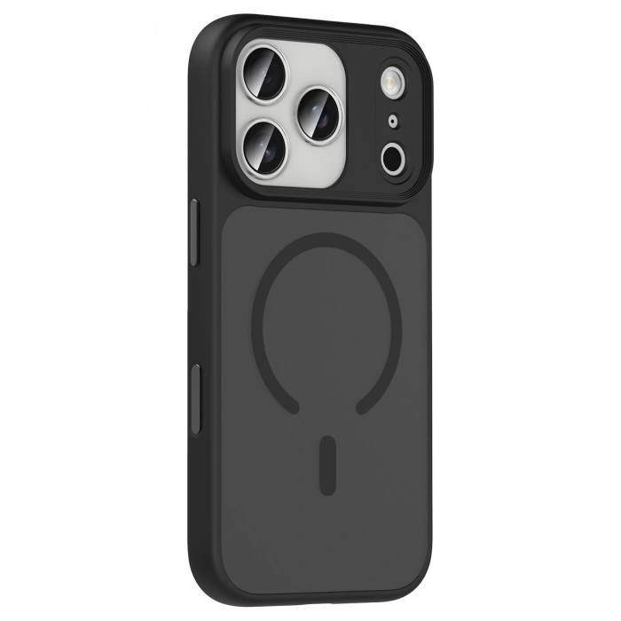 Durukar®   iPhone 17 Pro Megane Magsafe Kapak - Siyah