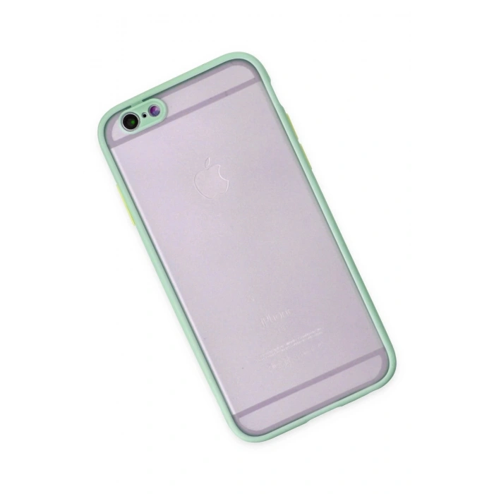 Mey İthalat®  iPhone 6 Kılıf Montreal Silikon Kapak - Turkuaz