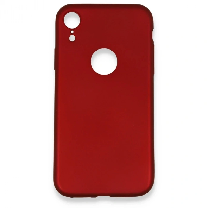 Durukar®  iPhone XR Kılıf First Silikon - Bordo