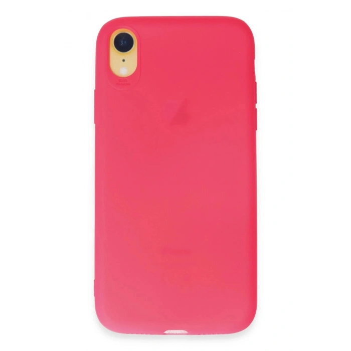 Durukar®  iPhone XR Kılıf First Silikon - Pembe