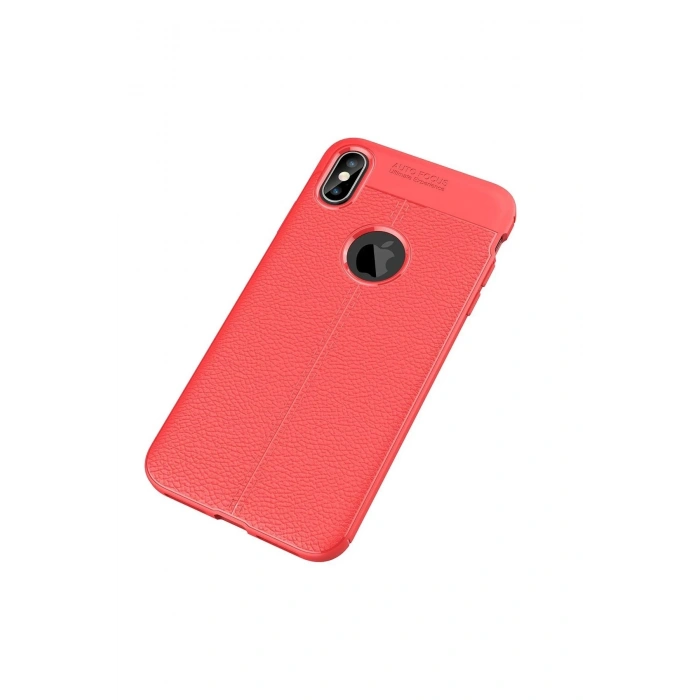 Durukar®  iPhone XS Max Kılıf Auto Focus Kapak - Kırmızı