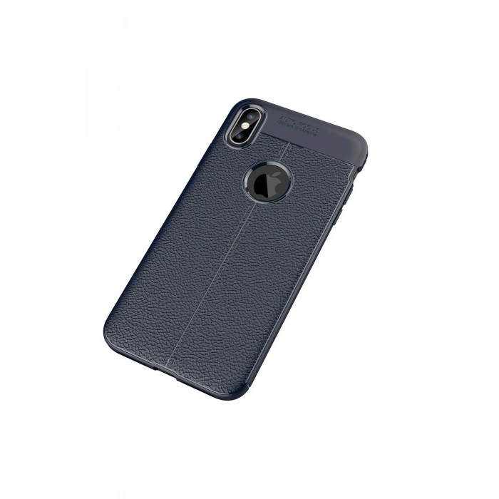 Durukar®  iPhone XS Max Kılıf Auto Focus Kapak - Lacivert