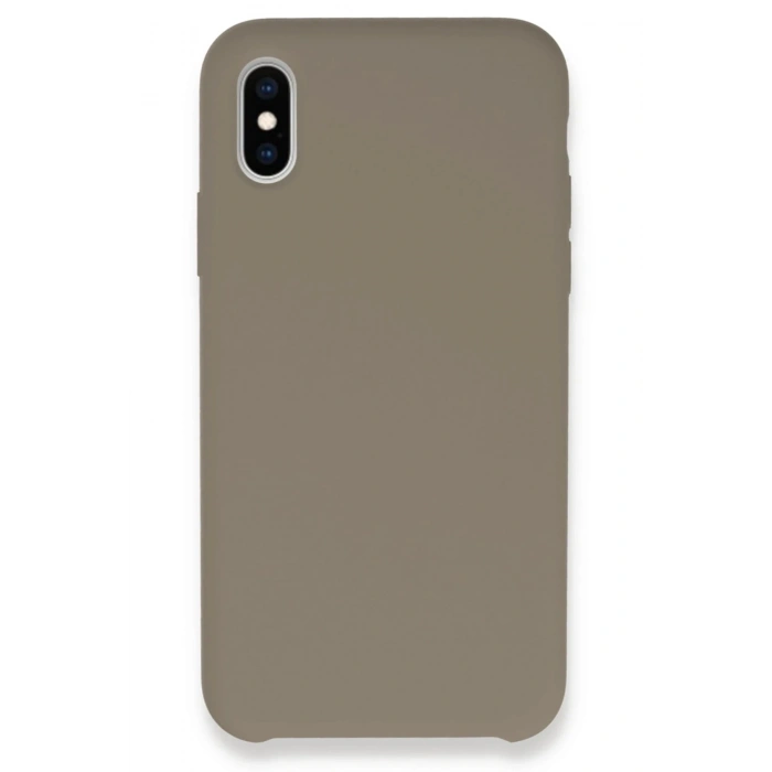 Durukar®  iPhone XS Max Kılıf Lansman Legant Silikon - Bej